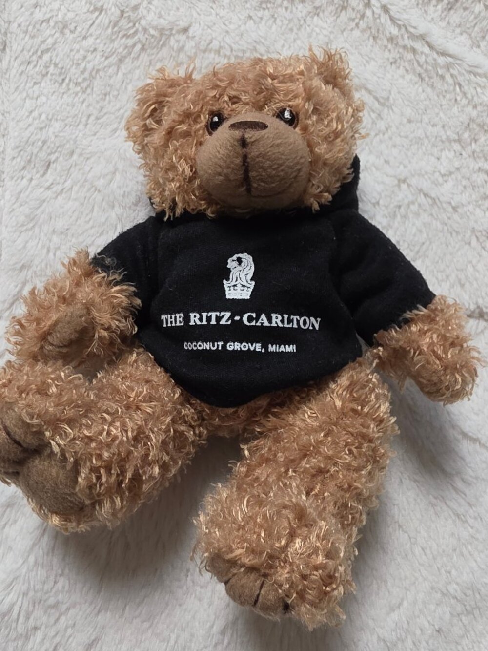 Ritz-Carlton Coconut Grove Miami Teddy Bear Plush Limited Edition Hotel Souvenir